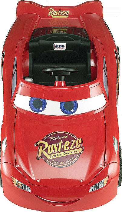  can all get behind the FisherPrice Power Wheels Lightning McQueen 