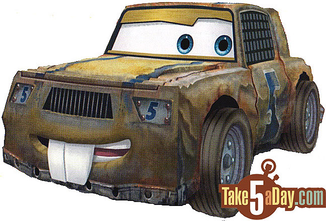  in WORLD OF CARS HOOKWINKED Mater wasn't always a rusty old 
