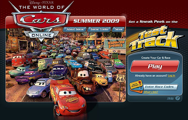 pixar cars characters. cars-online