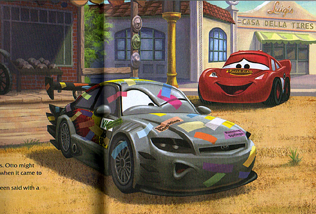 So this could be a preview of the beginning of CARS2 stickersotto