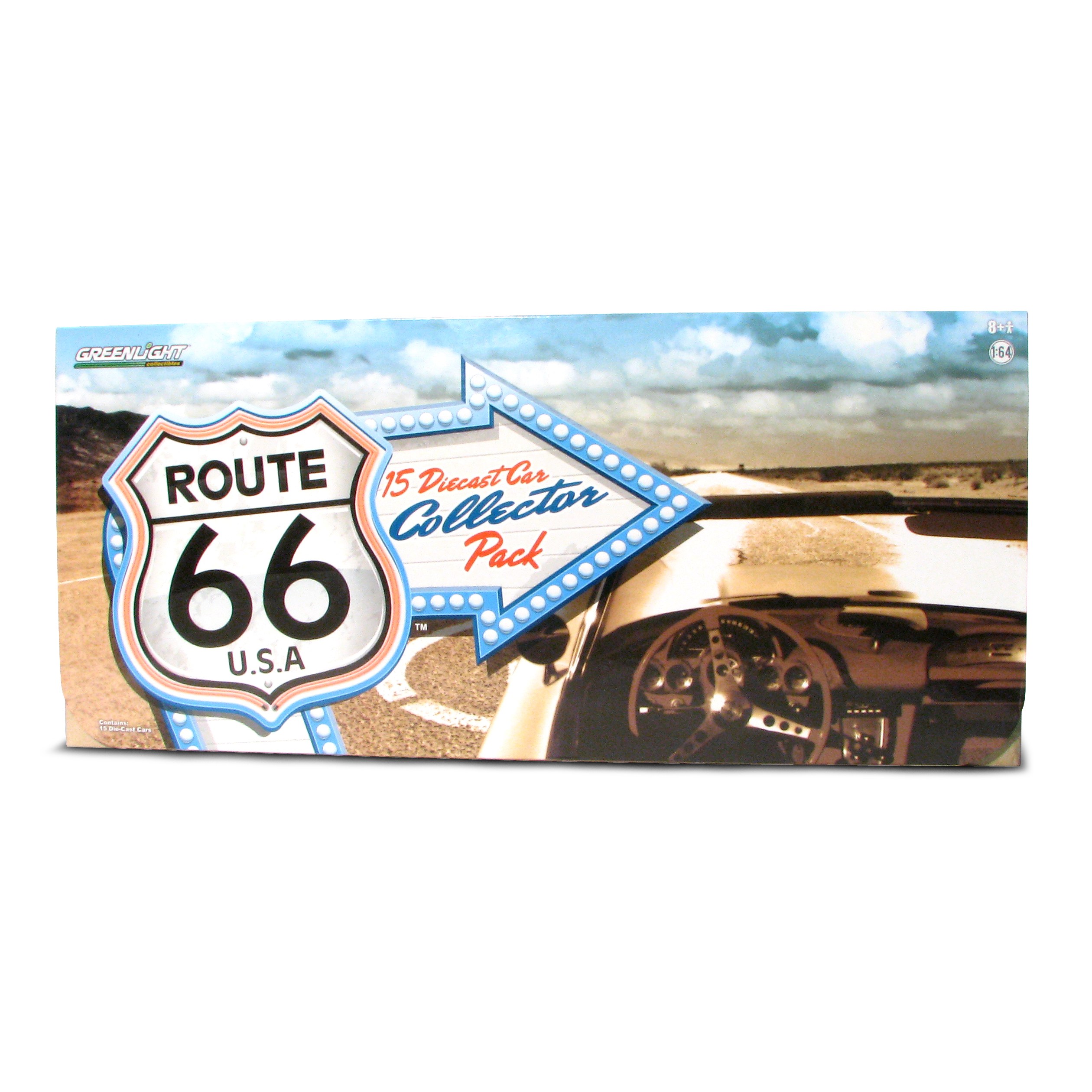 Greenlight Collectibles Limited Edition 15Car Route 66 Diecast Car
