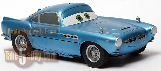 Disney Pixar CARS 2 Spinmaster Air Hogs Finn McMissile
