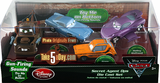 disney pixar cars 2 diecast. Secret Agent Ops Cars 2 Die