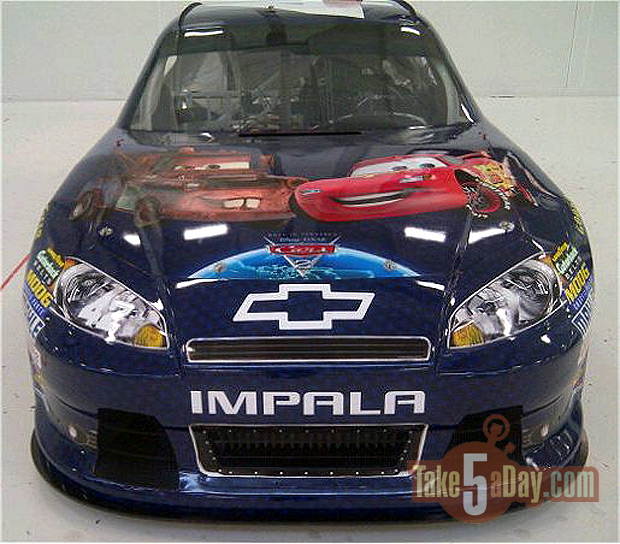 disney pixar cars 2 movie. Cars 2 Paint Scheme: Montoya