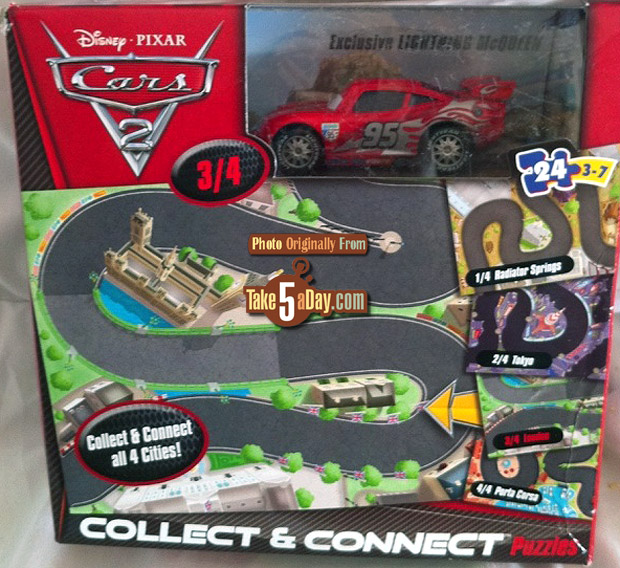 Mattel Disney CARS 2 Diecast It's Not a Puzzle That It's a Variant McQueen