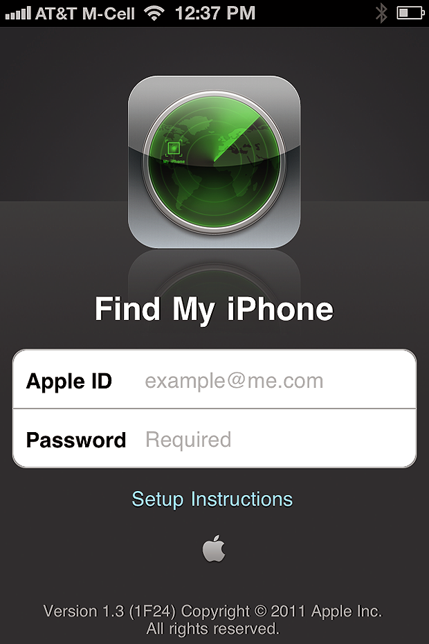 where is find my phone on iphone
