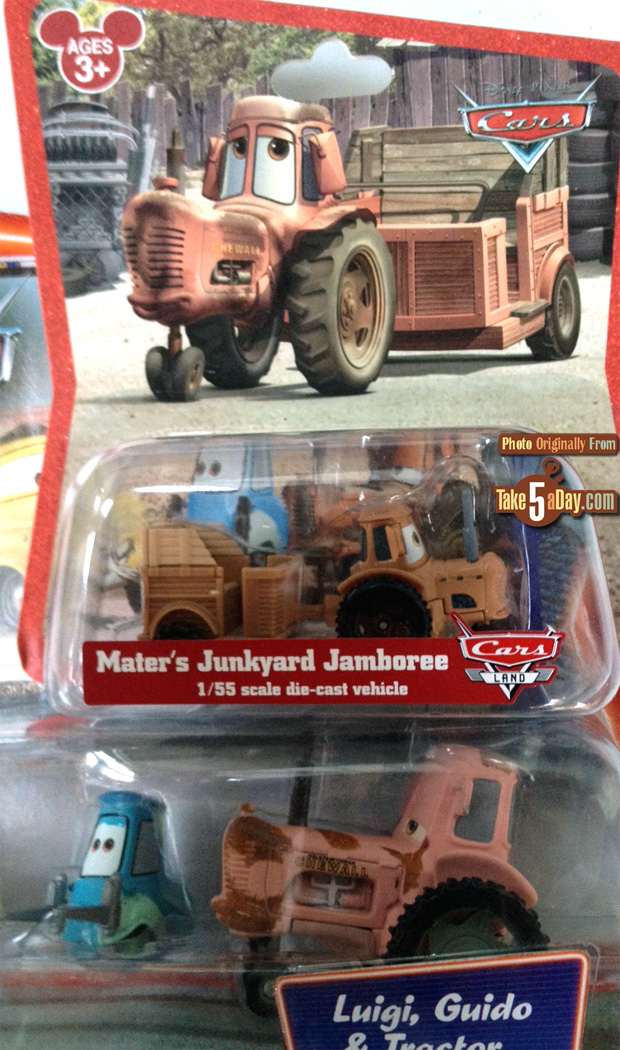 cars movie characters tractor