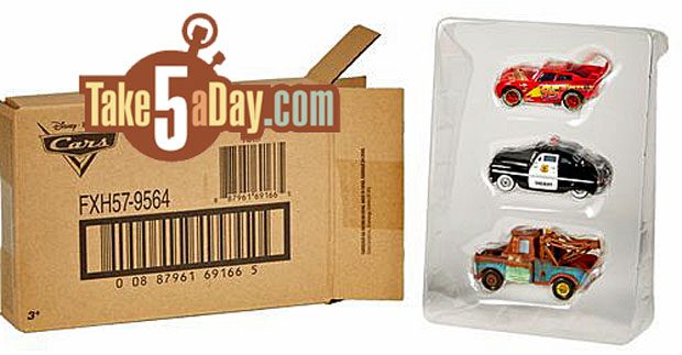 3 Pack Mattel FXH57 Disney Pixar Cars Die-Cast Radiator Springs Vehicles