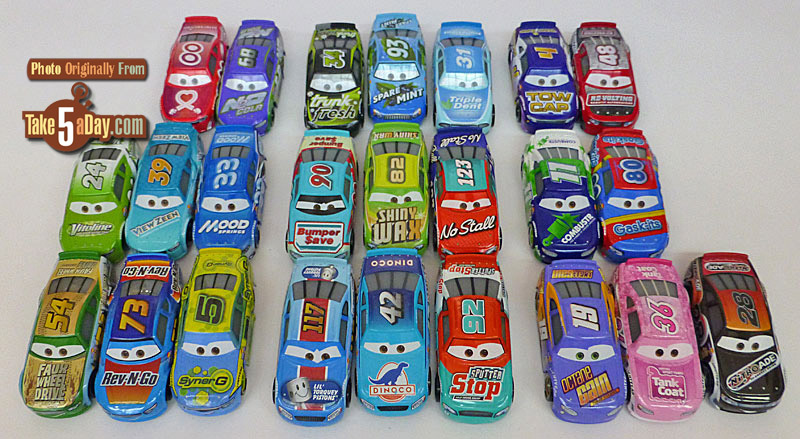 Mattel Disney Pixar CARS 3: 2017 Piston Cup Racers | Take Five a Day