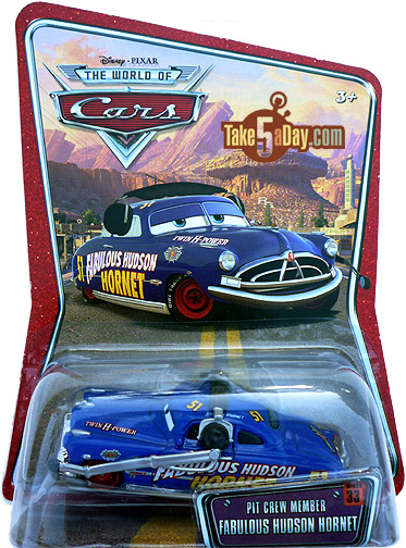 Sheriff / Mattel Doc Hudson 4x Disney Pixar Cars Spielzeugauto: Hook Sally 