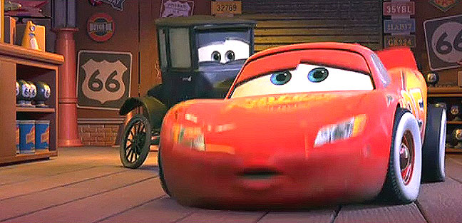 White wall lightning mcqueen on sale