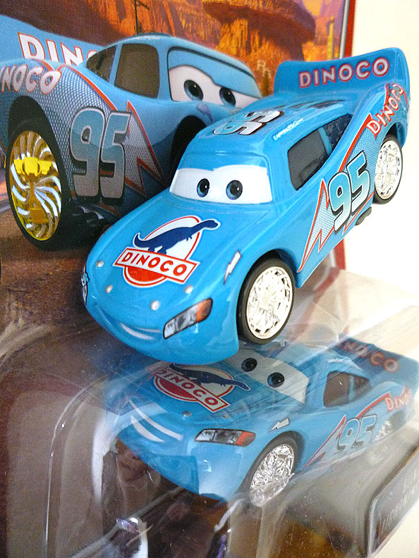 Disney Cars Bling Bling Lightning Mcqueen Dinoco 95 Original