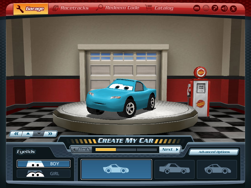 Take Five a Day » Blog Archive » Disney Pixar CARS: WorldofCars.com Update  & Codes Update