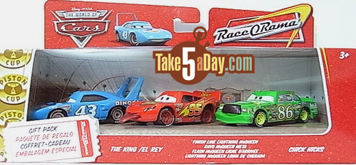 Take Five a Day » Blog Archive » Mattel Disney Pixar Diecast CARS: Gift ...