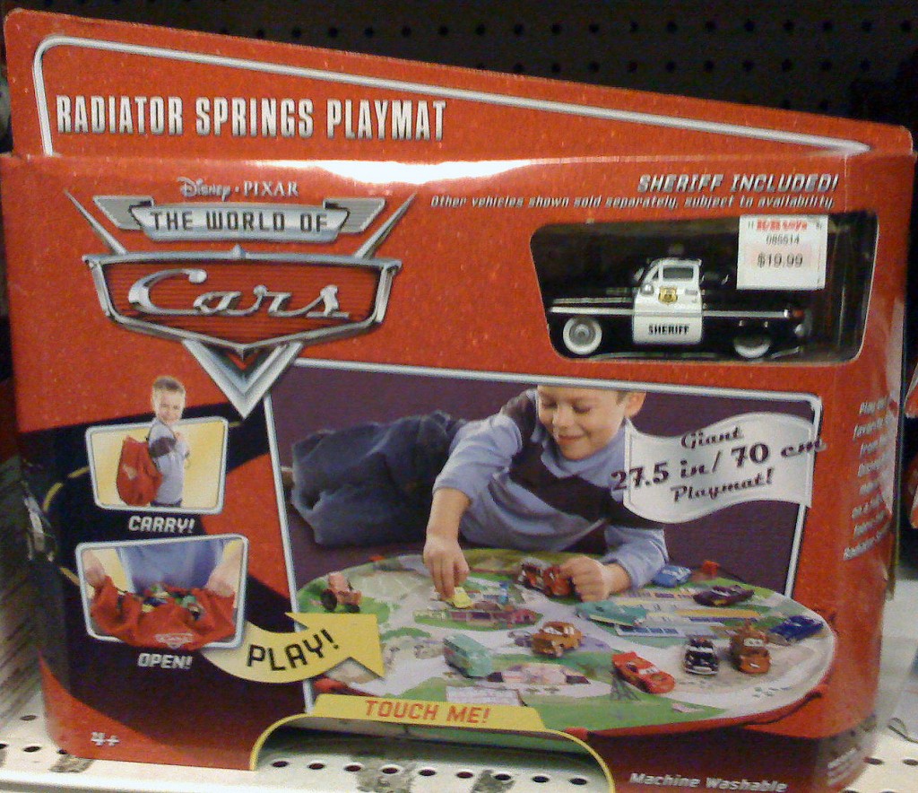 disney cars bath mat