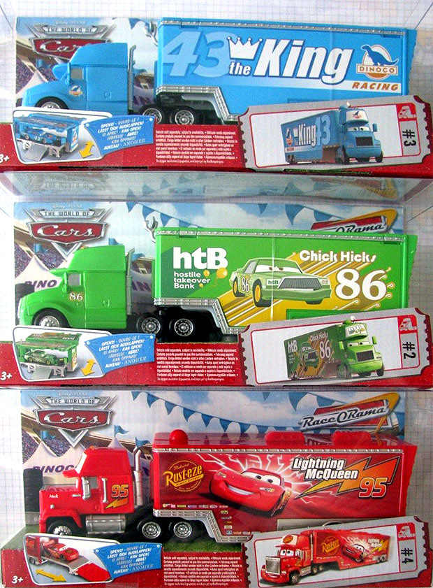 disney pixar cars haulers