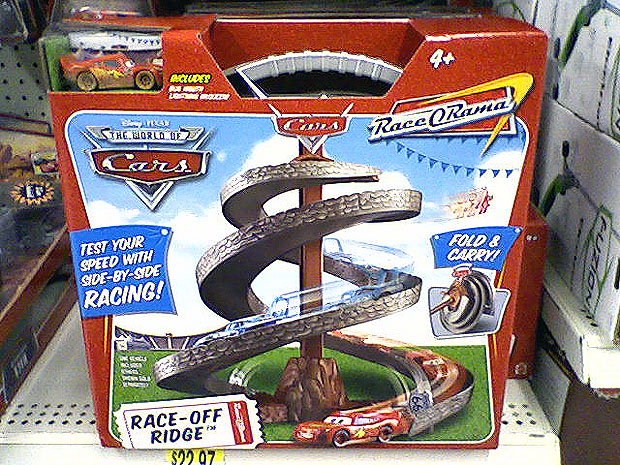 mattel cars race track