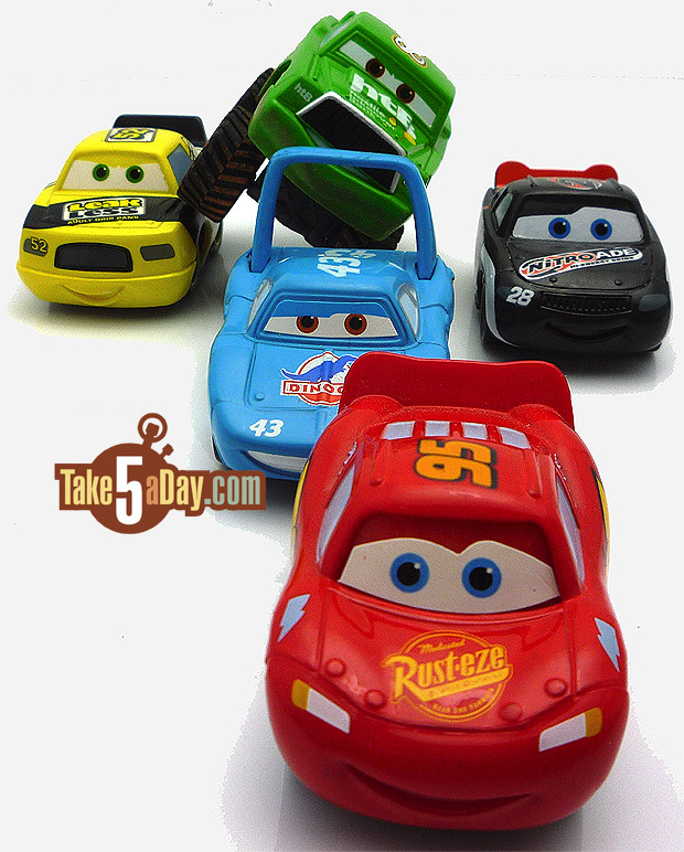 Dinoco Chick Hicks & Lightning McQueen (Pixar Cars, Mini Adventures)