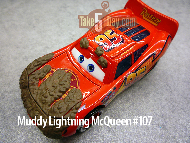 Muddy Lightning McQueen