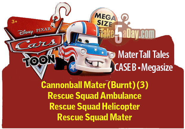 Car Toons Megasize CASE B