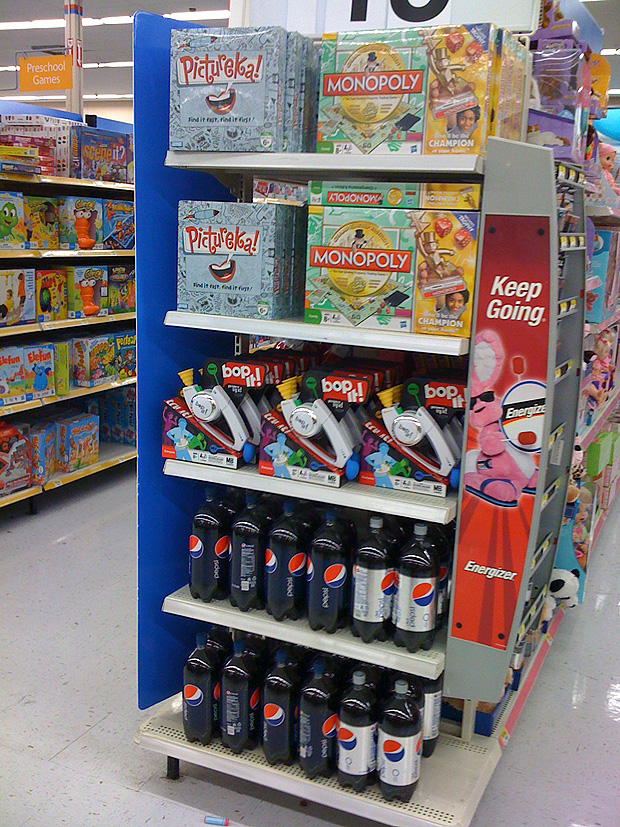 Endcap soda