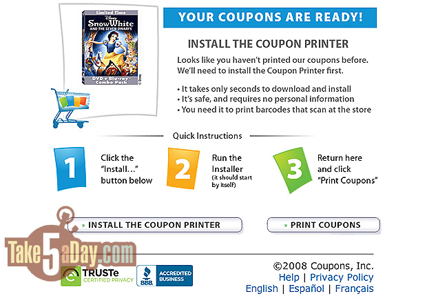 coupon print