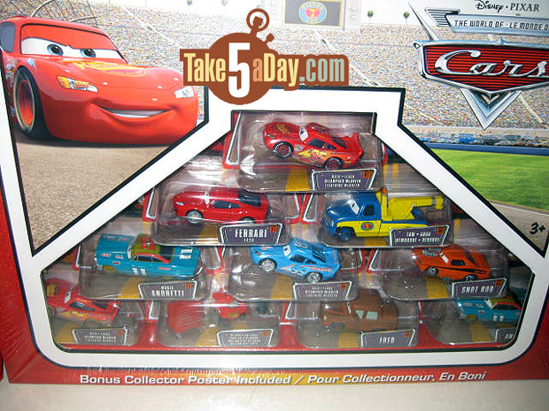 Take Five a Day » Blog Archive » Mattel Disney Pixar Diecast CARS ...