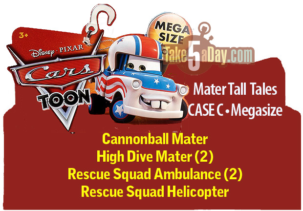 Car Toons Megasize CASE C