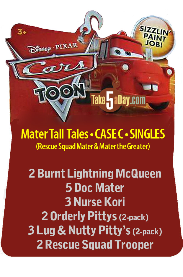 Car Toons Singles CASE C
