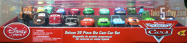 Disney cars set deals 20 piece