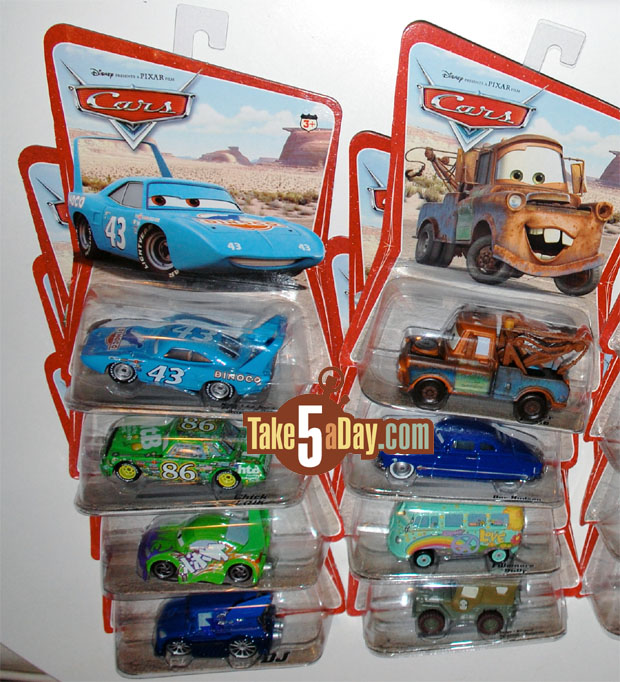 Take Five a Day » Blog Archive » Mattel Disney Pixar Diecast CARS ...