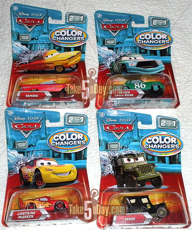 Disney Cars Toys Disney/Pixar Cars, Color Changers, Dinoco Lightning McQueen  (Green to Blue) Vehicle