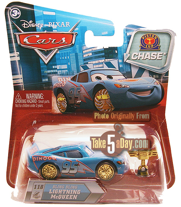 Take Five a Day » Blog Archive » Mattel Disney Pixar CARS: Dinoco's McQueen Variant Parade