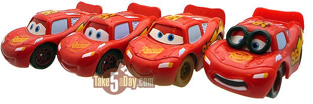 Dinoco Chick Hicks & Lightning McQueen (Pixar Cars, Mini Adventures)