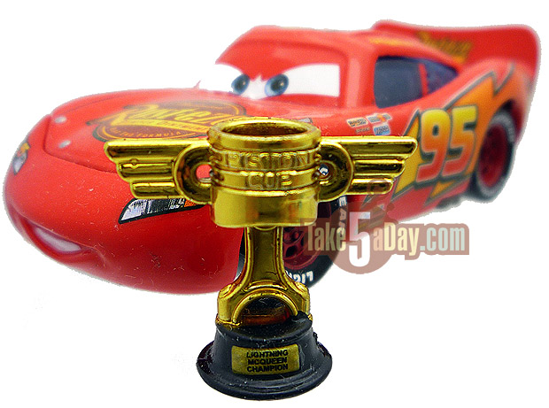 Disney Pixar Cars Race O Rama #1 Lightning McQueen