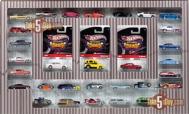 hot wheels larry wood set