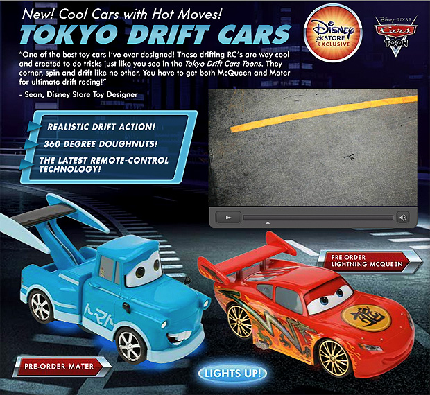 rc disney cars