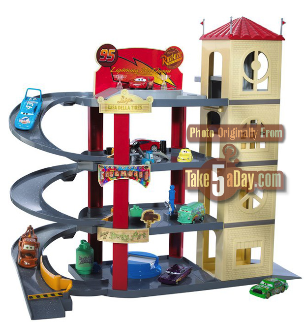 dubbele Renovatie wortel Take Five a Day » Blog Archive » Mattel Disney Pixar Diecast CARS: Ultimate  Garage This Holiday