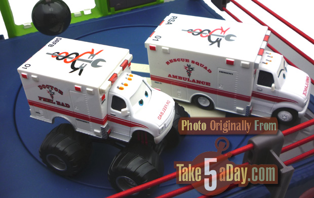 ambulance monster truck toy