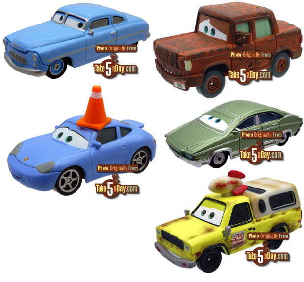 Take Five a Day » Blog Archive » Mattel Disney Pixar CARS: Dinoco's McQueen  Variant Parade