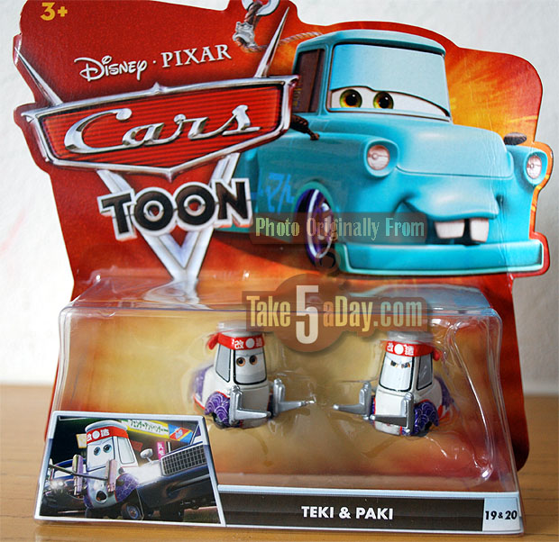 Cars Toon Pixar Disney Pitty ou Teki Paki 