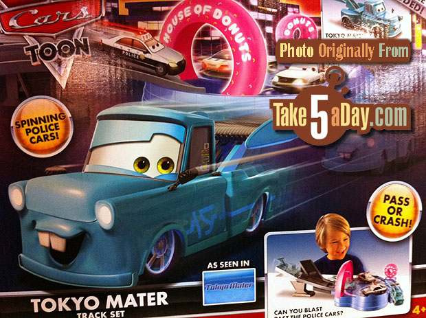 6FCW05-Transforming Mater-Verwandlungsspaß Hook-Cars 3-Mattel-Disney-Pixar 