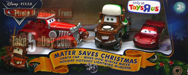 DISNEY CARS MATER SAVES CHRISTMAS 5-PACK STORY TELLERS 