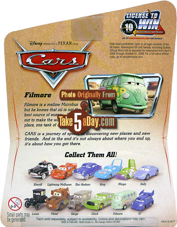 Disney Pixar Cars Ramone Die Cast Original 16 Back Desert Card Green Mattel for sale online 