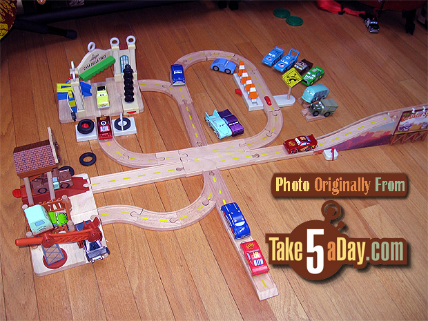 Take Five a Day Blog Archive Disney Pixar CARS The TRU Wood