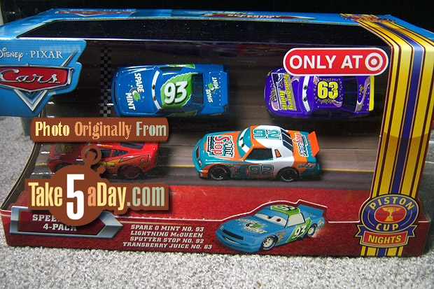 Take Five a Day » Blog Archive Mattel Disney Pixar Diecast CARS: New 4 ...