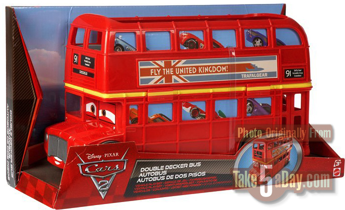 cars 2 bus toy