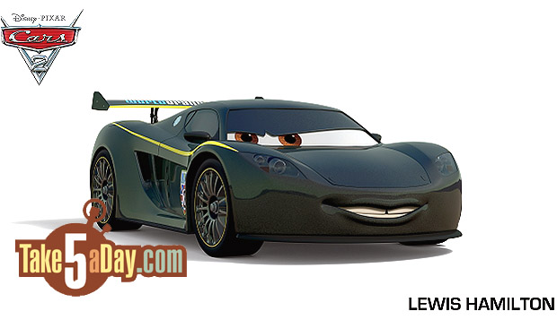 cars 2 lewis hamilton