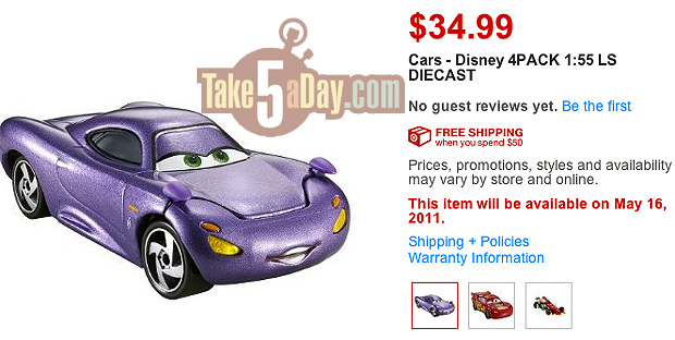 Take Five a Day » Blog Archive » Disney Pixar CARS: Fun Online CARS Games – FREE