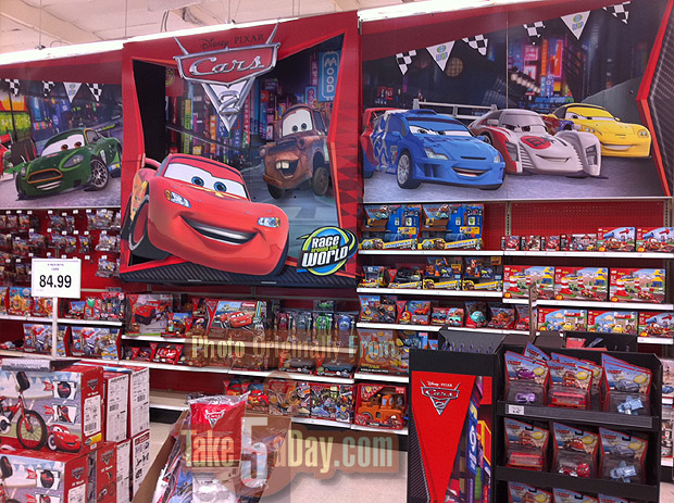 Alaska Vijfde Bijlage Take Five a Day » Blog Archive » Mattel Disney Pixar Diecast CARS 2: The  TRU Wall is Up + CARS 2 Movie Cash